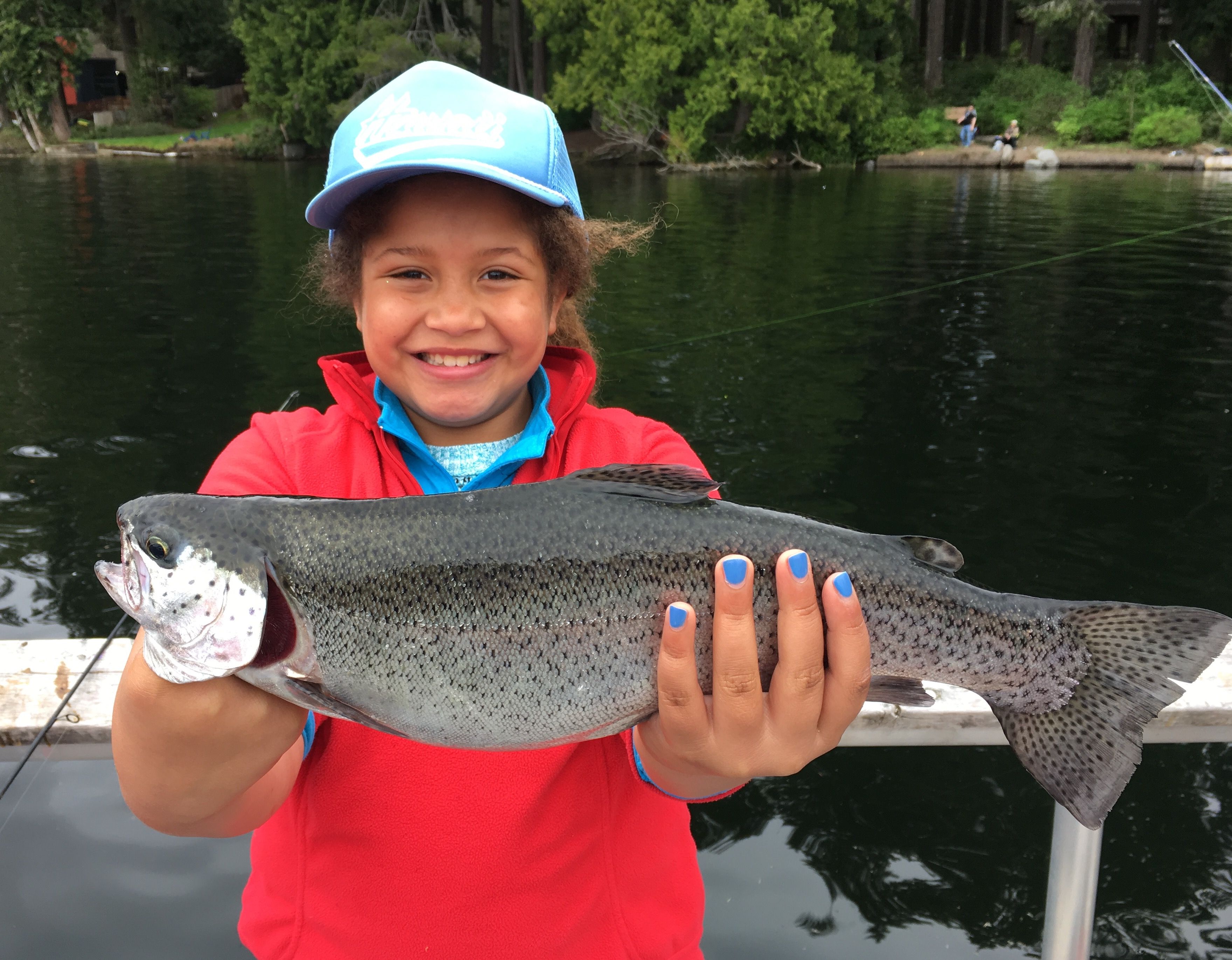 Early-bird trout anglers on opening day had best luck, and avoided
