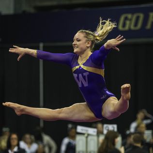 Huskies move on to national gymnastics meet by smallest of margin | The ...