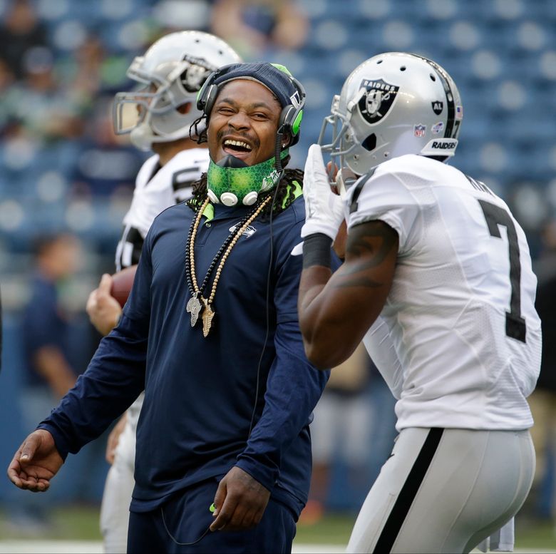 Marshawn Lynch says he has been in talks with Seahawks about playing again