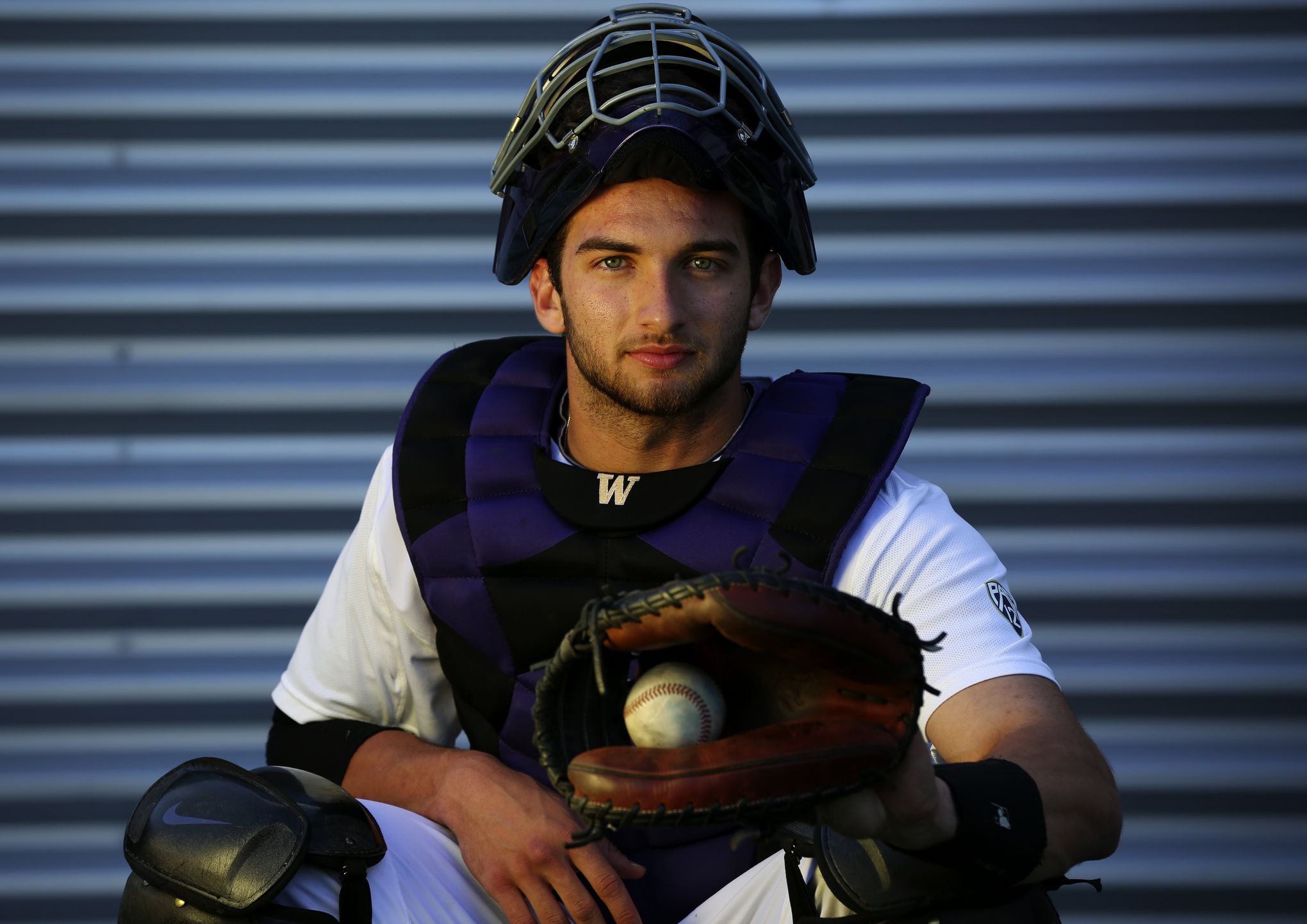 Catcher Joey Morgan thrives as a Husky after almost going to Oregon