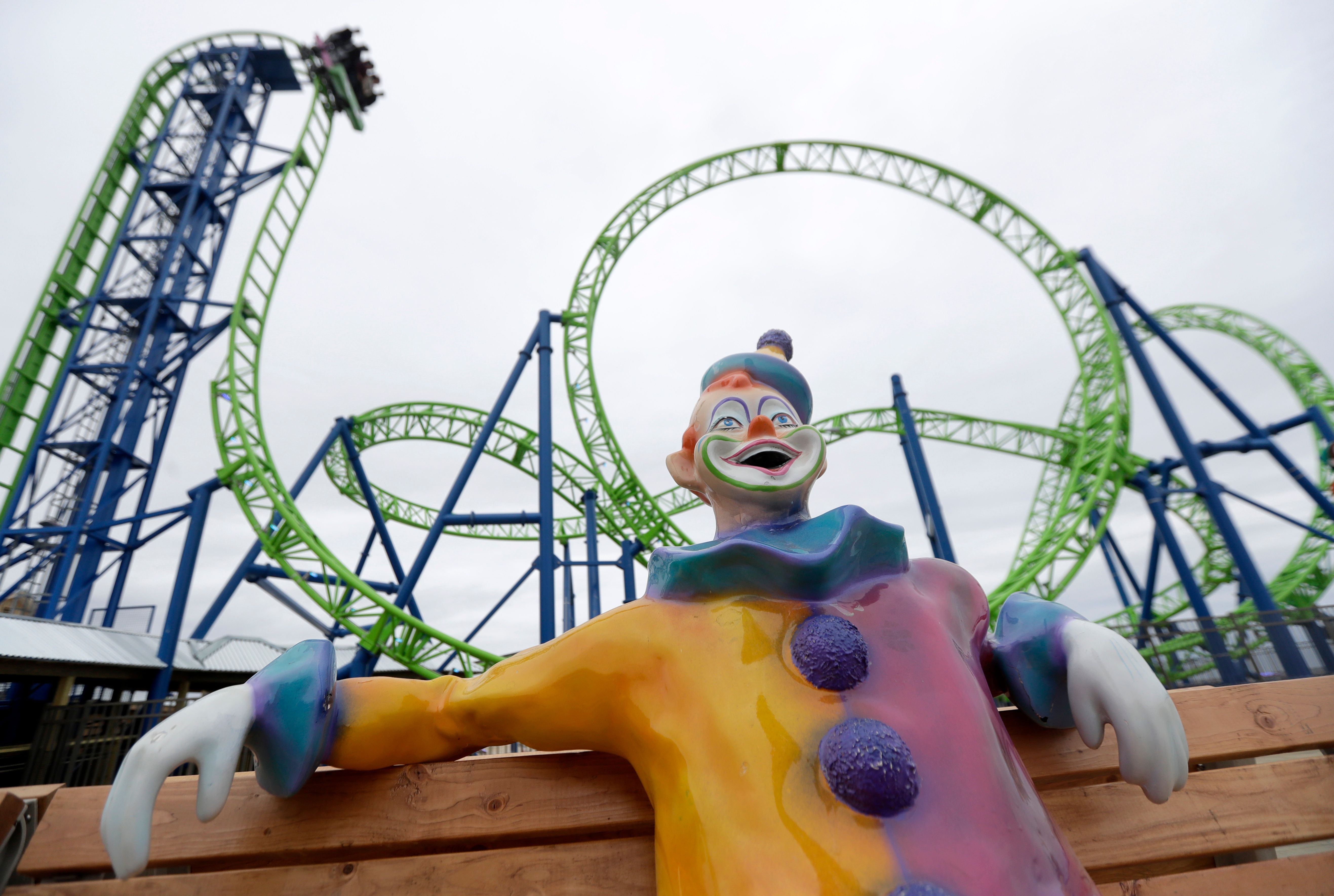 New roller coaster replaces the one Sandy plunged into sea The