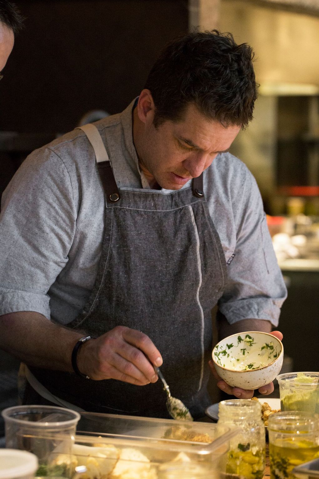Jason Wilson, executive chef and owner of Miller’s Guild, The Lakehouse, Civility & Unrest; executive chef and creative director at Coffee Flour; and culinary director at El Gaucho Hospitality.