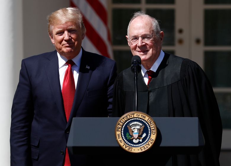 Exit rumors surround Justice Kennedy, but he's not talking | The Seattle  Times