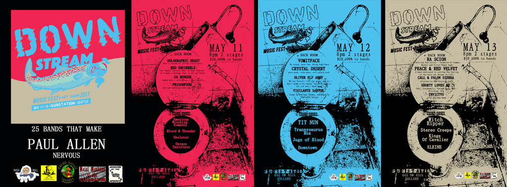 Upstream has some counterprogramming: the Downstream music festival, including artists who were rejected from Upstream. (Courtesy Tim Basaraba)