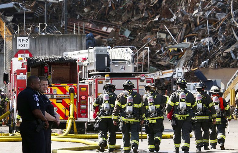 Fire at South Seattle metal-recycling facility | The Seattle Times