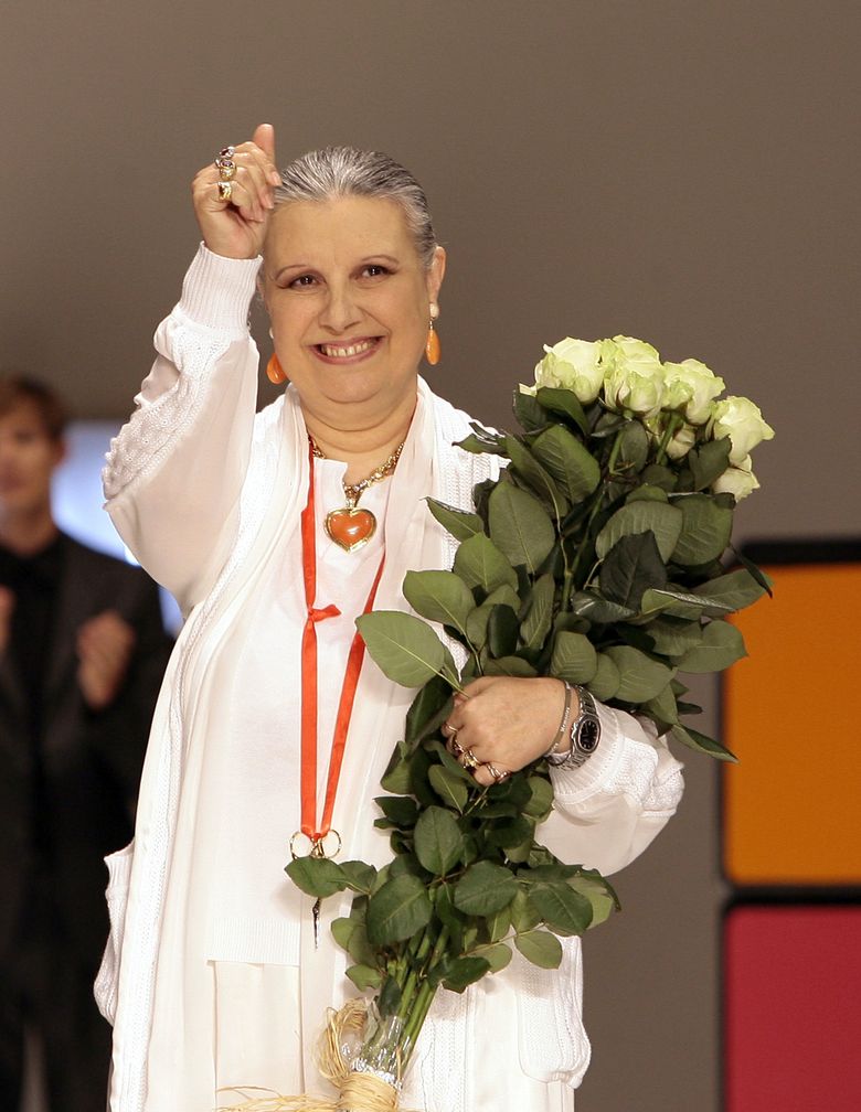 Italian fashion designer Laura Biagiotti dies at 73