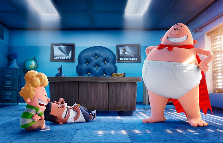 Captain Underpants' review: Kids flick outfunnies the books