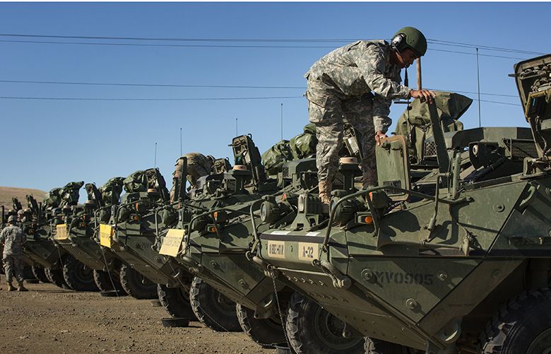 Washington National Guard shifting to lighter, agile Stryker vehicles ...