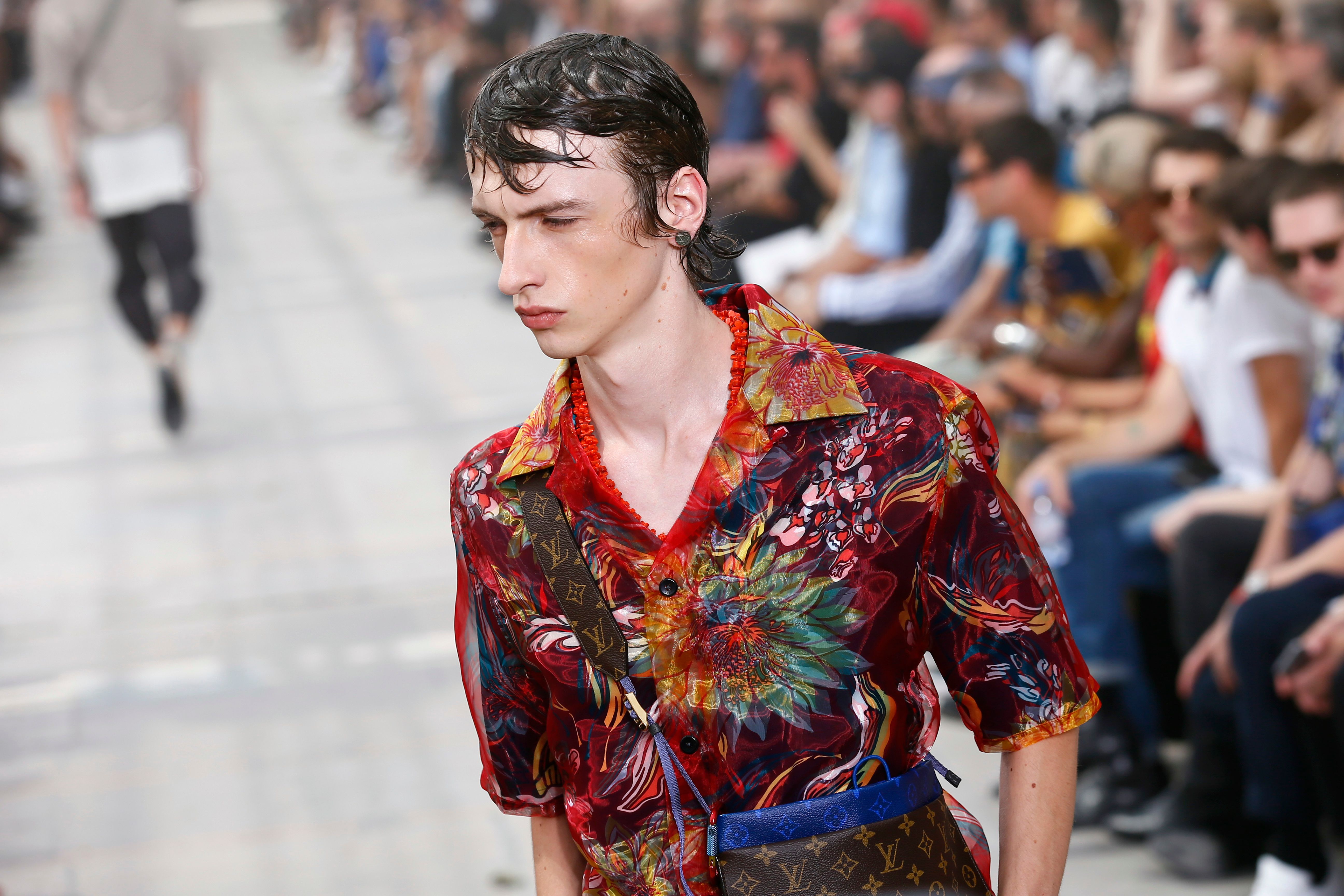 Louis Vuitton channels escapism at sweltering Paris menswear