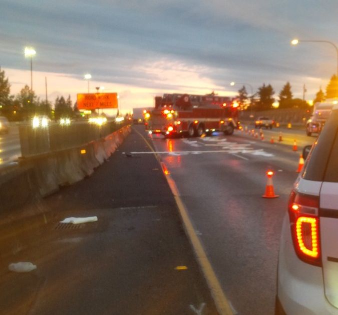 Semi rollover closes northbound I-5, snarling commute in Tacoma | The ...