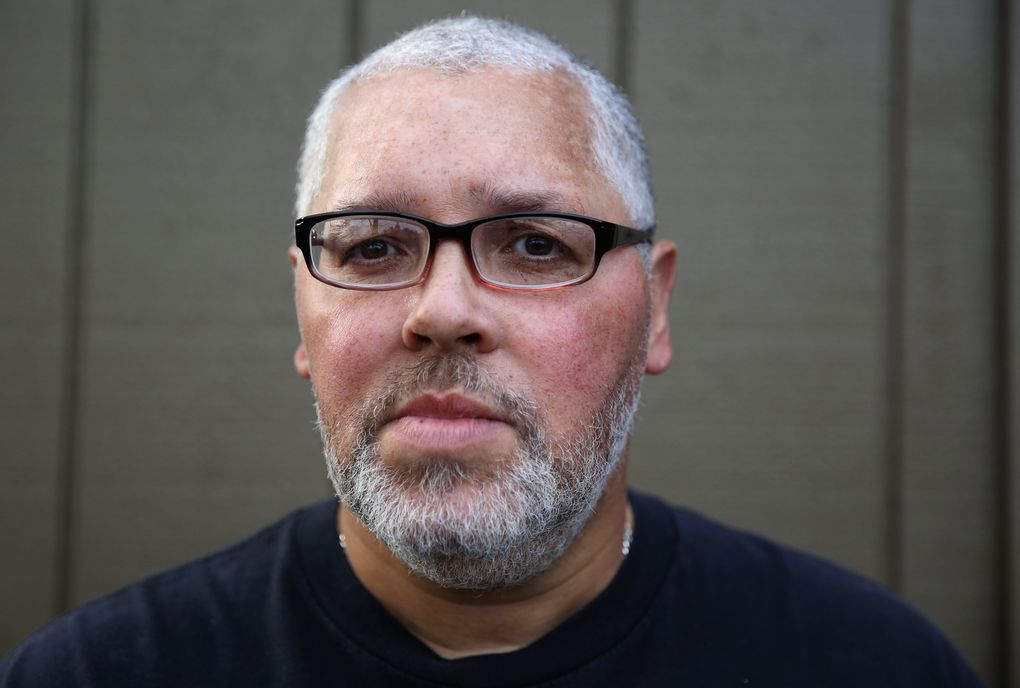 Jeff Simpson says that as a teenager he was sexually abused by Ed Murray, his foster father for a time. He was photographed in April in Oregon. (Ken Lambert/The Seattle Times)