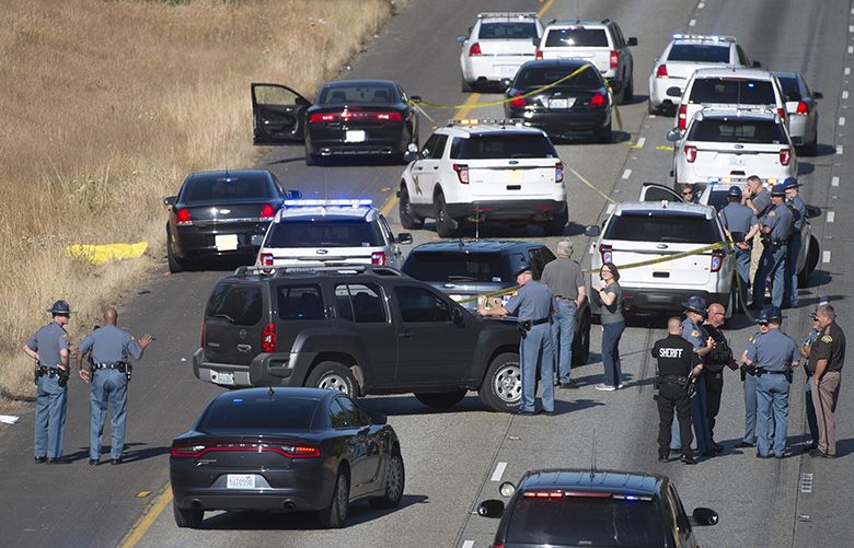 Man With Knife Shot By Washington State Trooper On I-5 