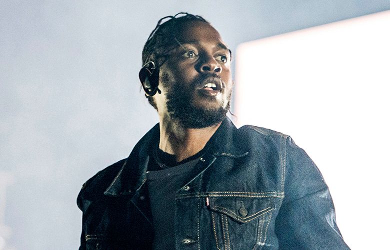 FILE – In this July 7, 2017 file photo, Kendrick Lamar performs during the Festival d’ete de Quebec in Quebec City, Canada. Lamar is the leader of the MTV Video Music Awards with eight nominations. The 2017 VMAs will air live Aug. 27 from the Forum in Inglewood, Calif. (Photo by Amy Harris/Invision/AP, File)