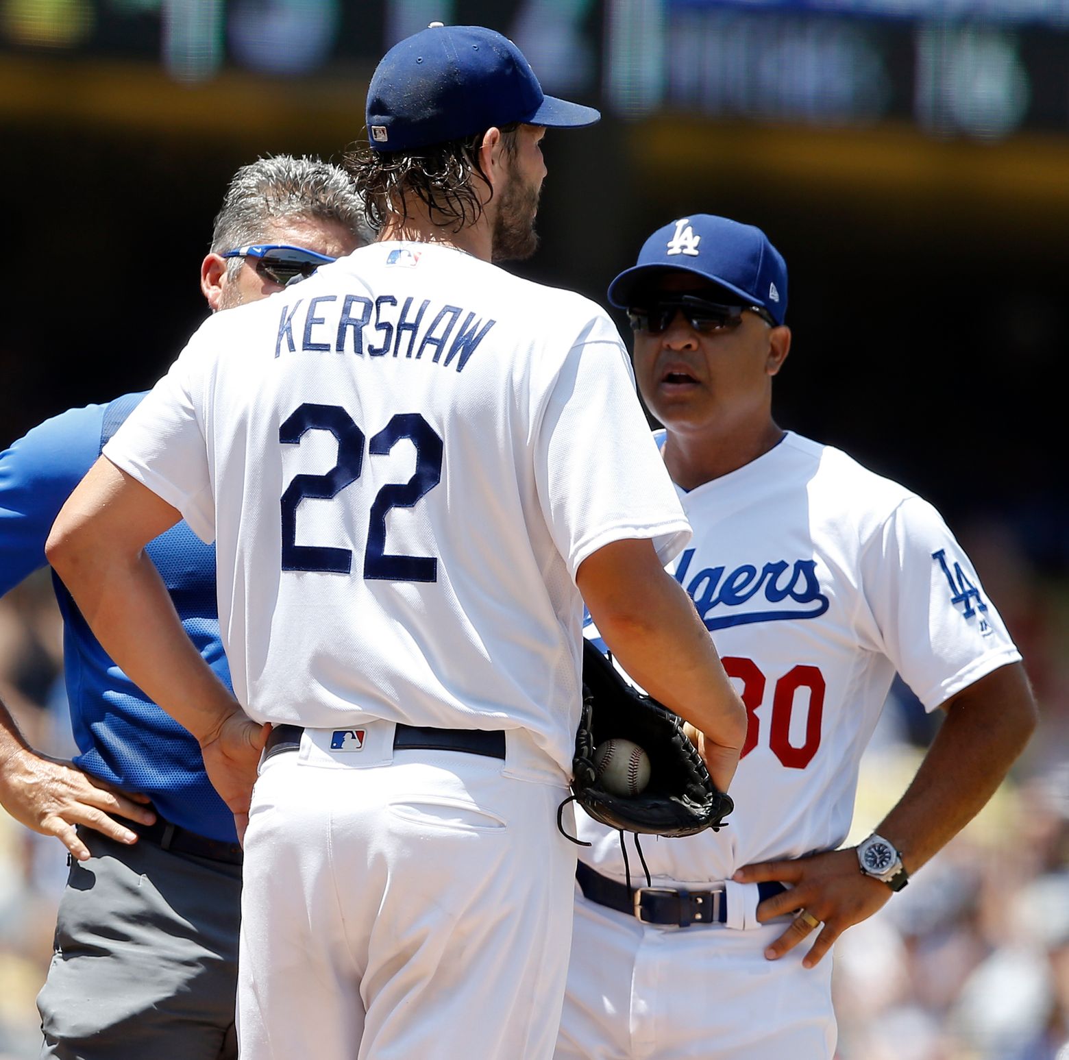 Kershaw has back strain, not herniated disk like last season | The