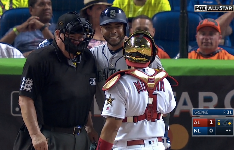 Nelson Cruz Got a Picture With His Favorite Ump at the All Star Game