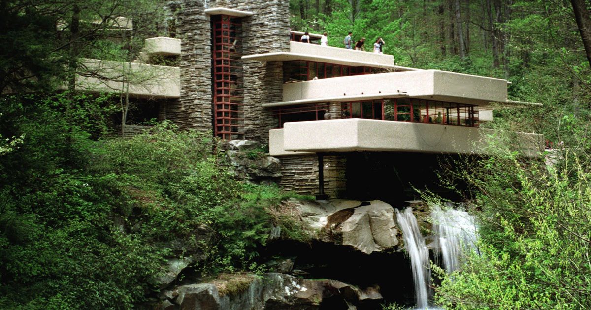 Flood topples statue at iconic Fallingwater house | The Seattle Times