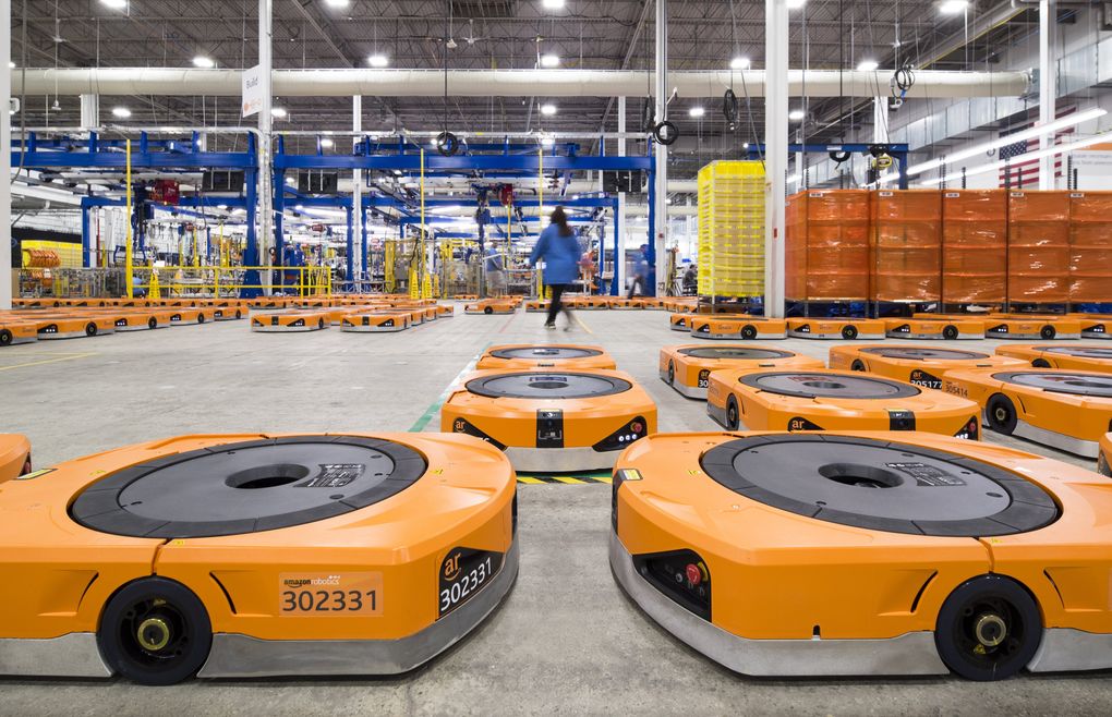 Amazon's robots: job destroyers or dance partners? | The Seattle Times