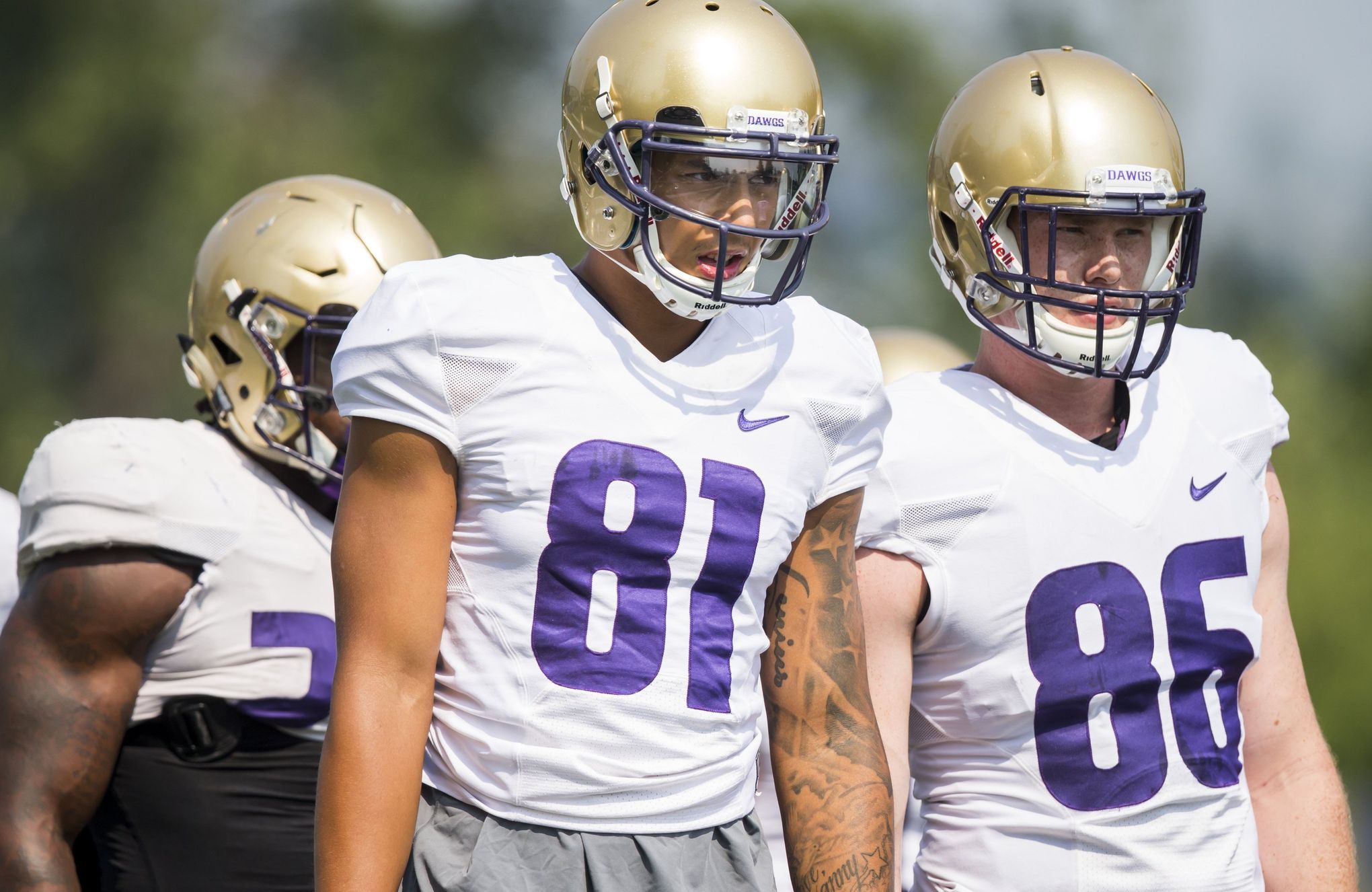 Freshman Salvon Ahmed the talk of UW Huskies fall camp so far