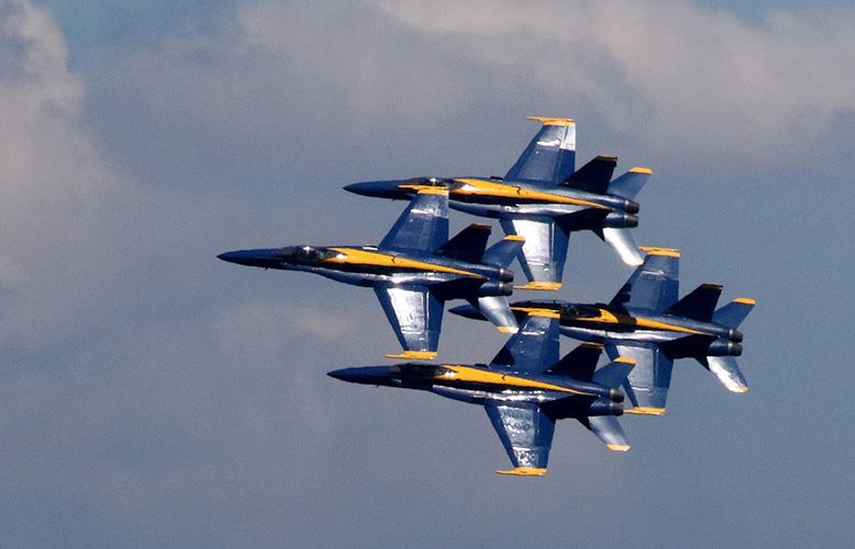 Seafair hydroplanes, Blue Angels get ready to rumble The Seattle Times