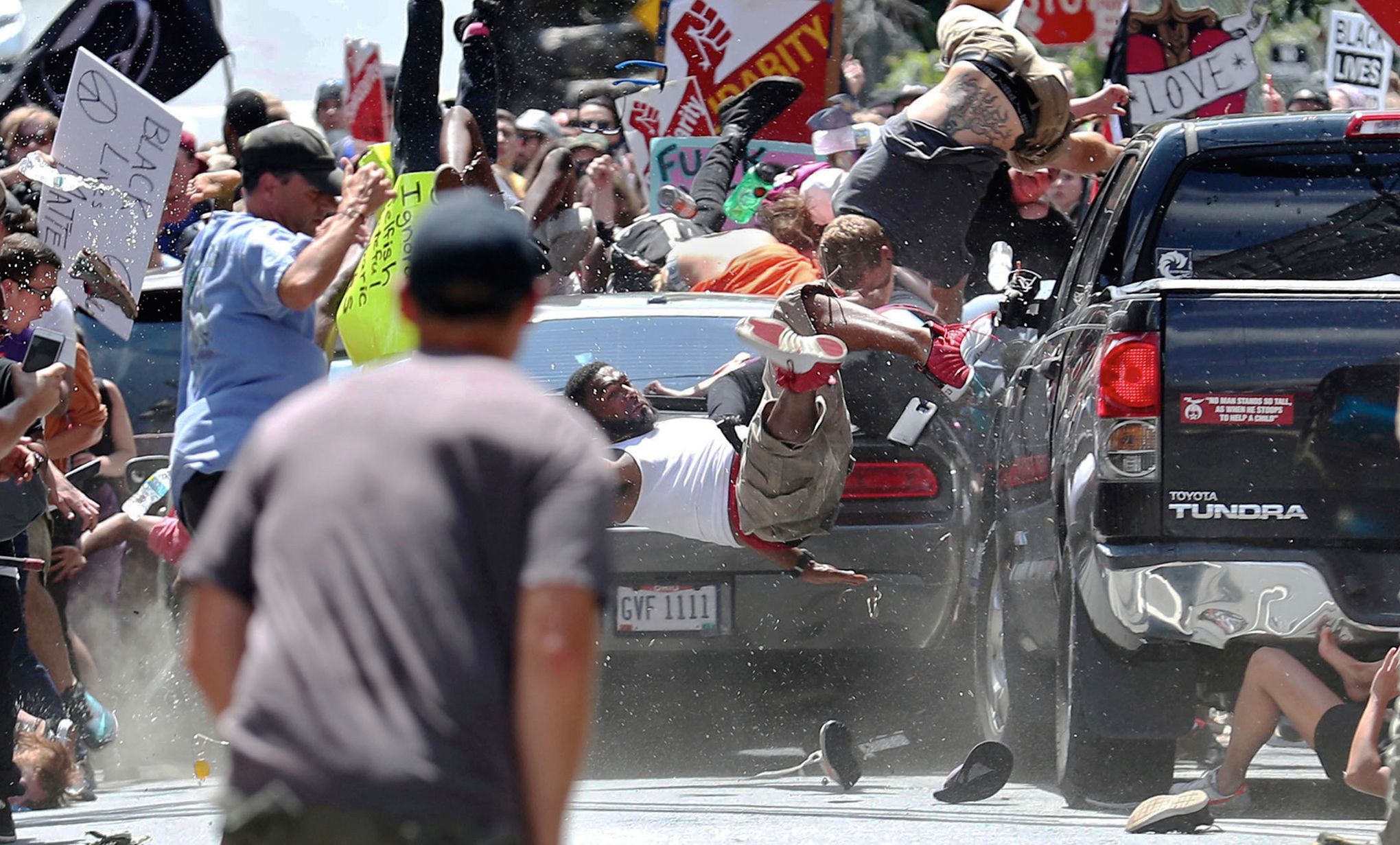 Car Rams Into Black Lives Matter Protesters In New York City's