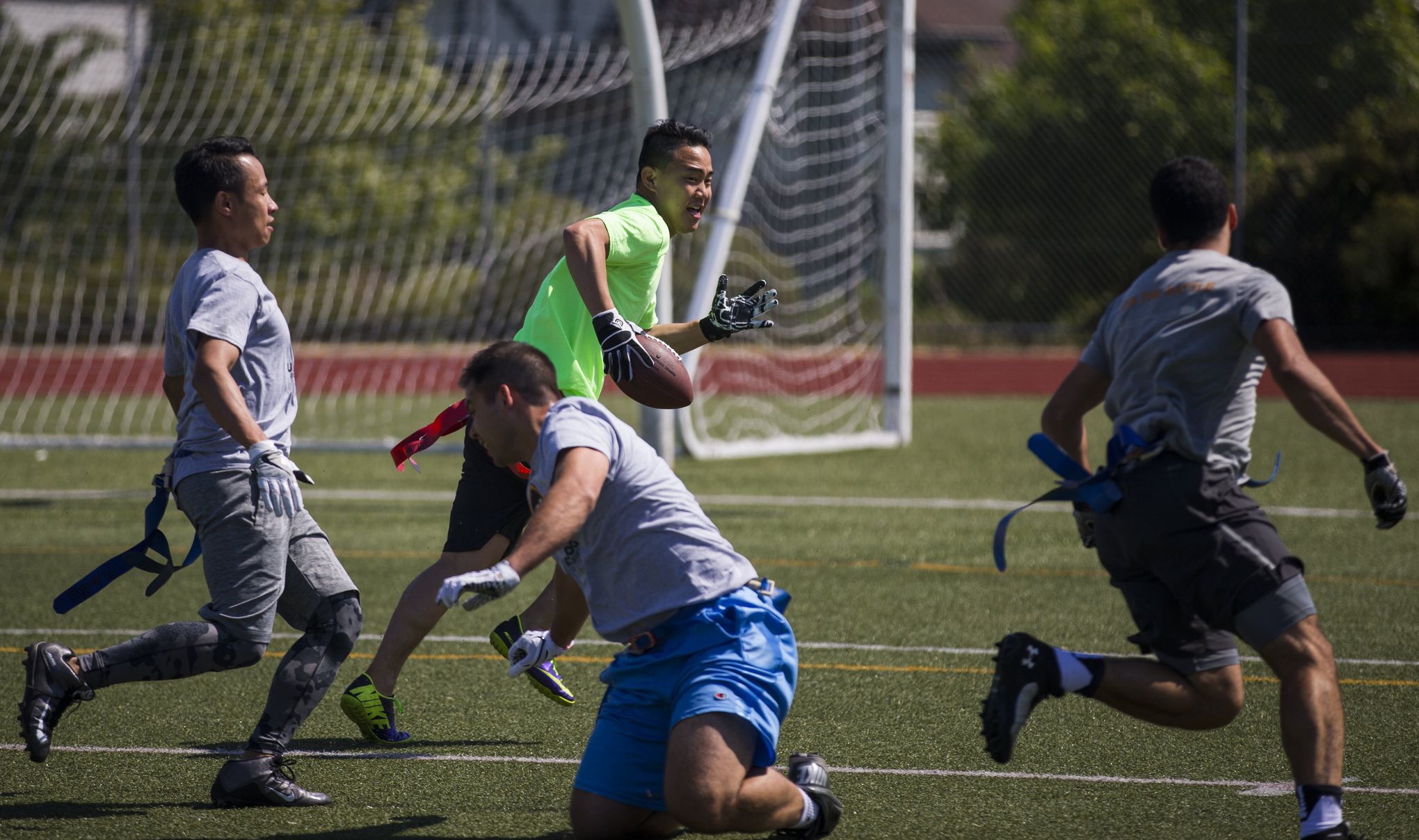 How to Play Quarterback  Seahawks Flag Football Instructional Drills 