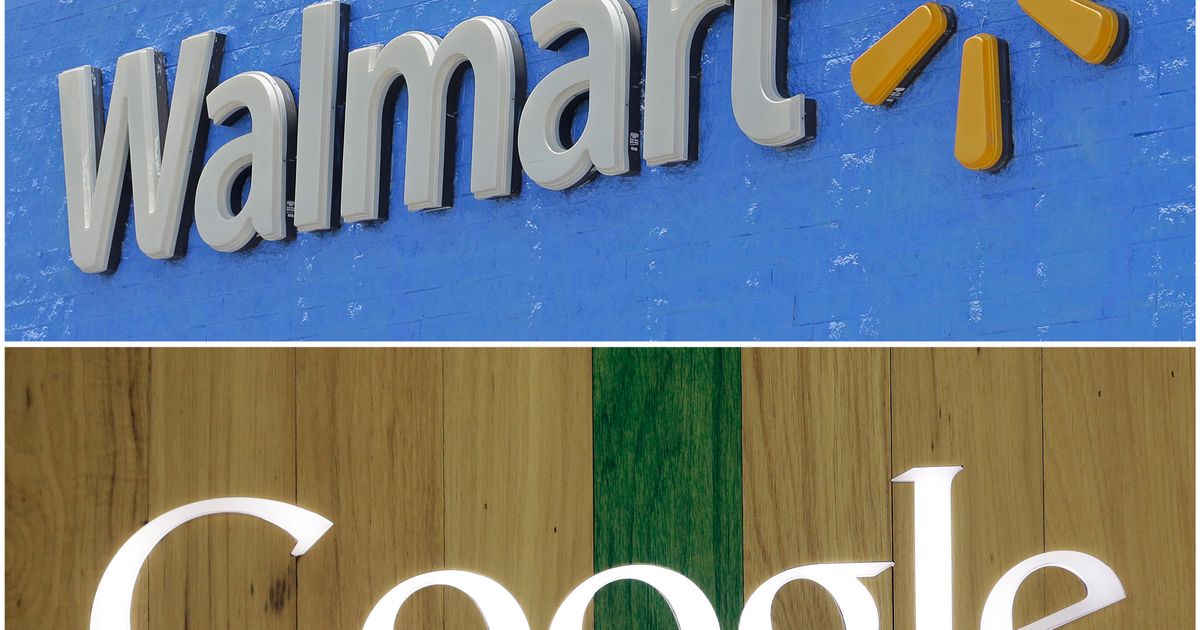 Walmart and Google team up to challenge Amazon in voice-activated ...