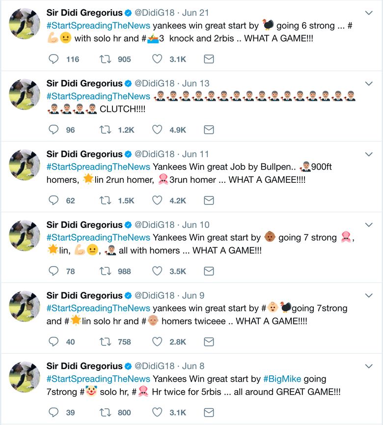 Didi Gregorius Emoji Guide, Bronx Pinstripes