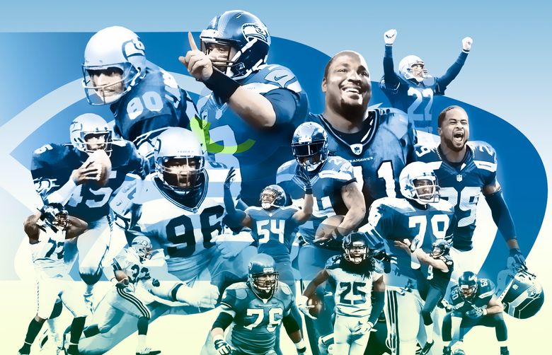 Who makes your Seahawks dream team? (Illustration by Rich Boudet / The Seattle Times)