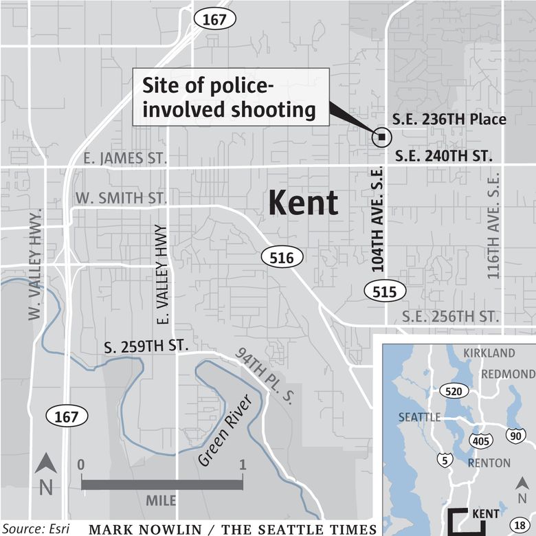 Kent police fatally shoot man they say dragged an officer in stolen car The Seattle Times