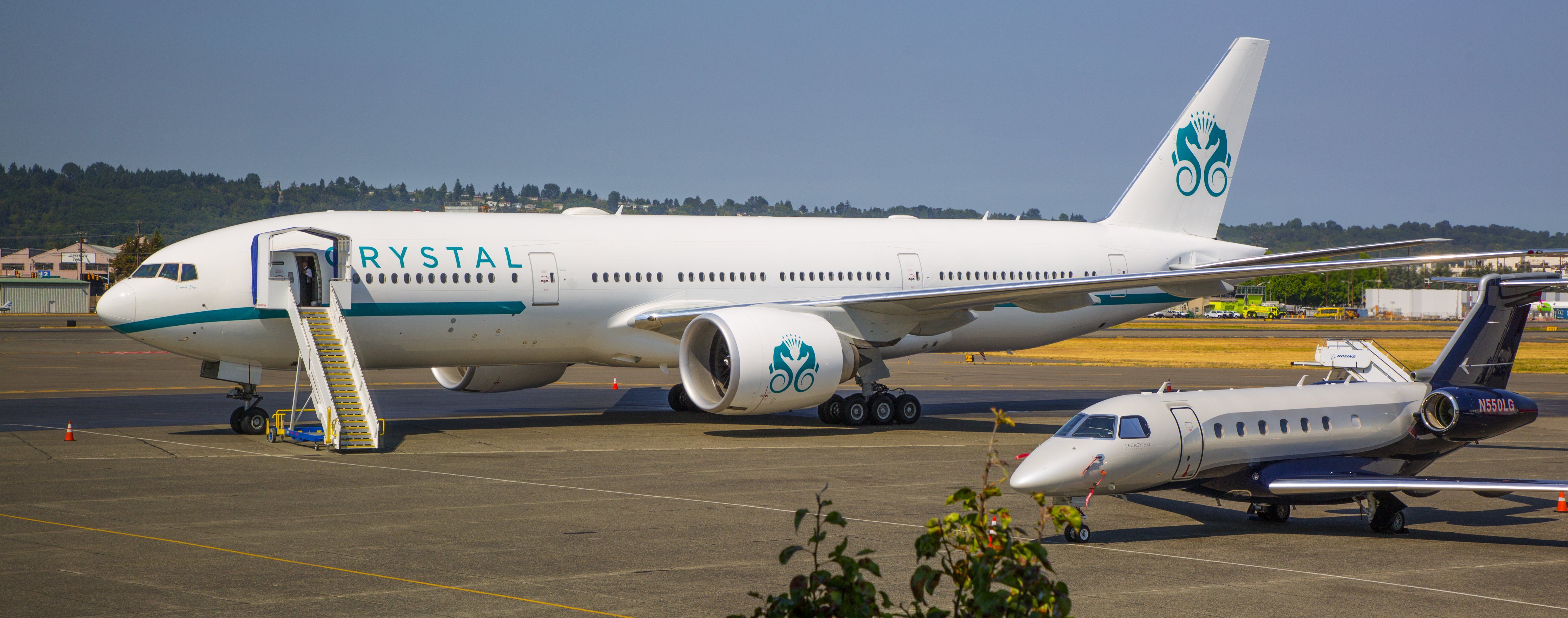 Plenty of legroom on 777 tailored for the world's richest | The