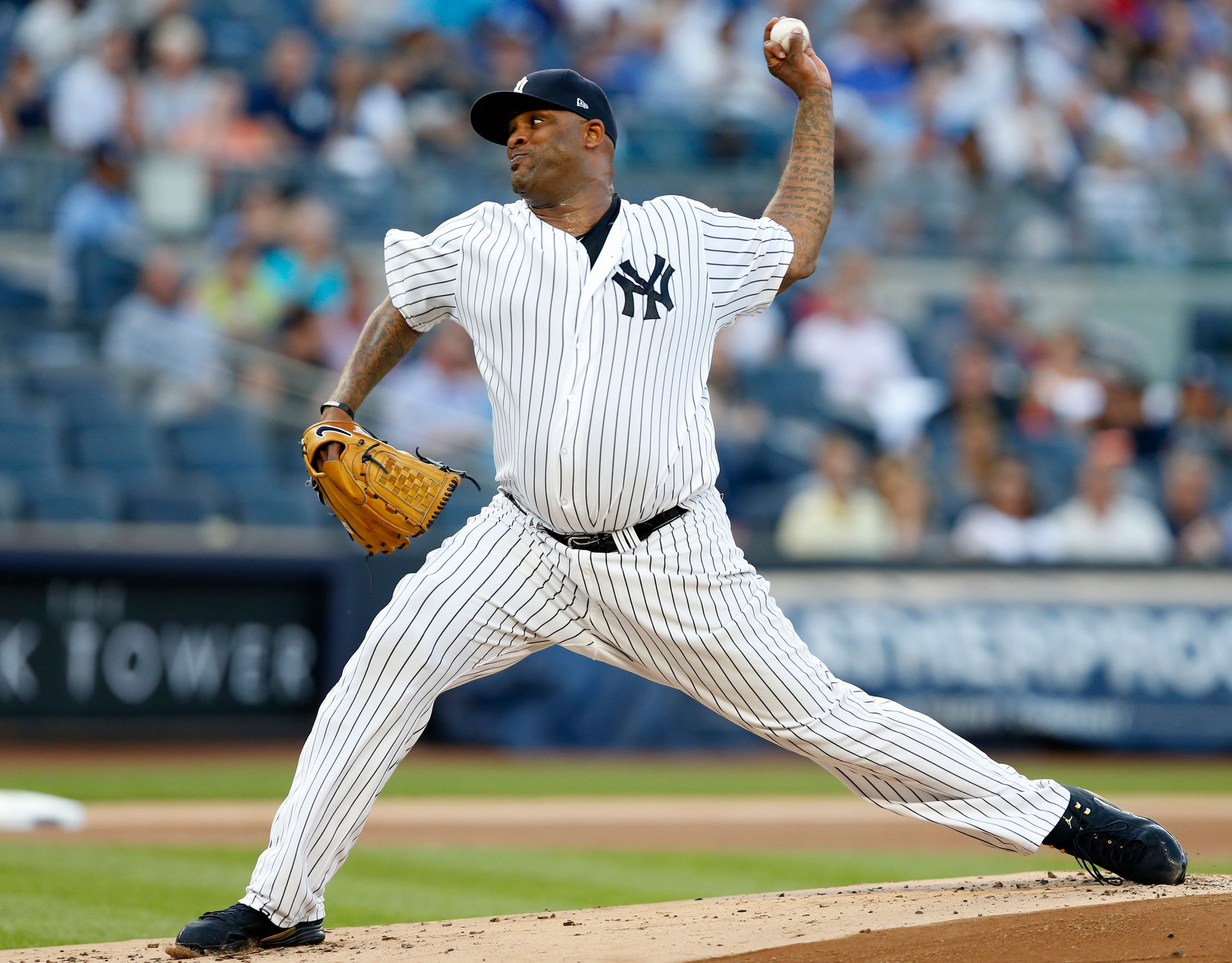 C.C. Sabathia Goes on D.L., but Hopes to Miss Only One Start - The New York  Times