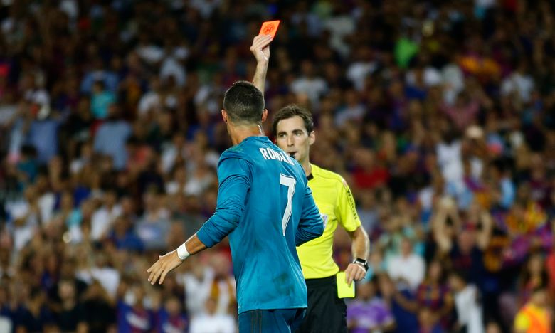 Cristiano Ronaldo Scores Goal, Gets Red Card and Suspension for