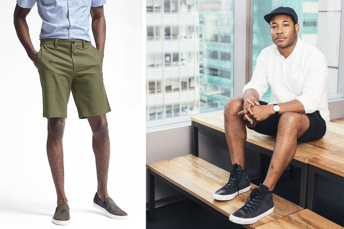 Shorts store office wear