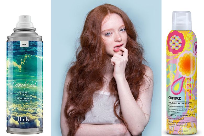 Texturizing sprays for dreamy beach waves — without all the sand