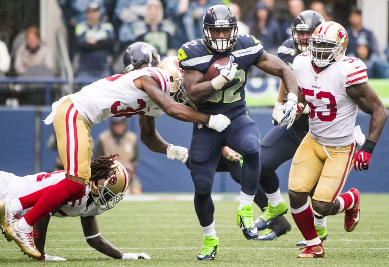 It hardly ever rains on Seahawks' 12th Man -- except when the 49ers are  here