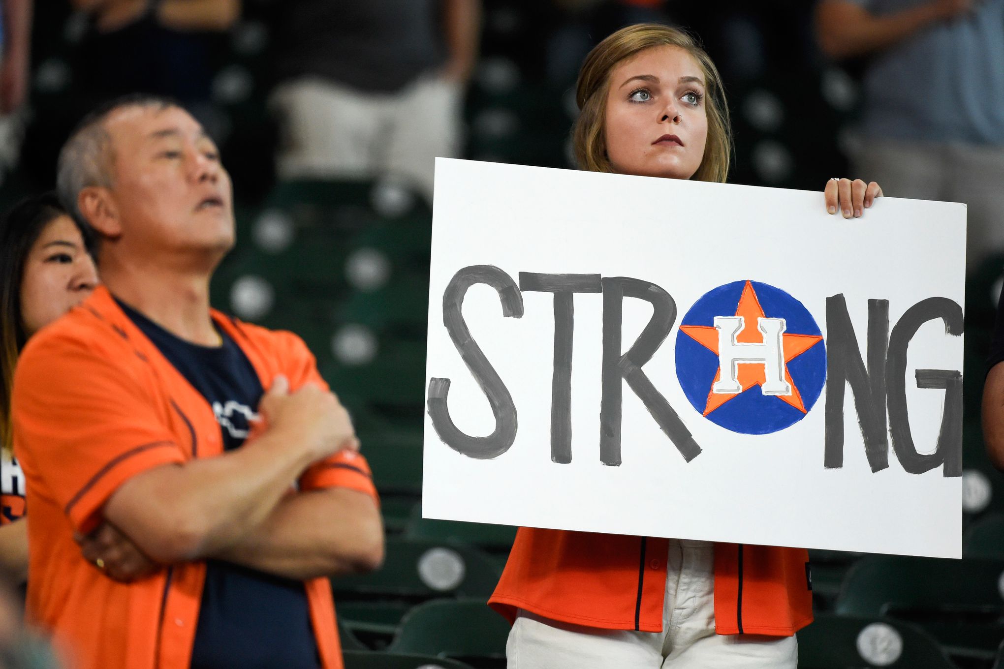 Houston Strong': Astros return for first post-Harvey home game