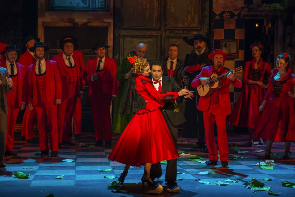 Seattle Opera stages Rossini’s “The Barber of Seville” Oct. 14-28 in a joint production with Opera Queensland and New Zealand Opera. (Steve Henry/courtesy of Opera Queensland)