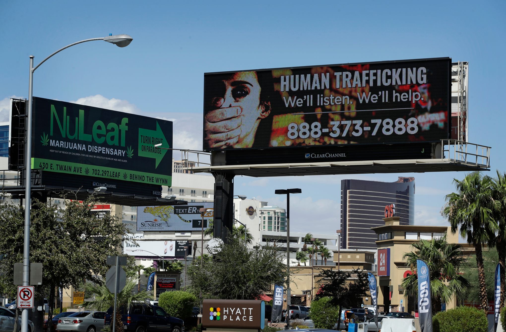 FBI, billboard firm begin Vegas human trafficking campaign | The Seattle  Times