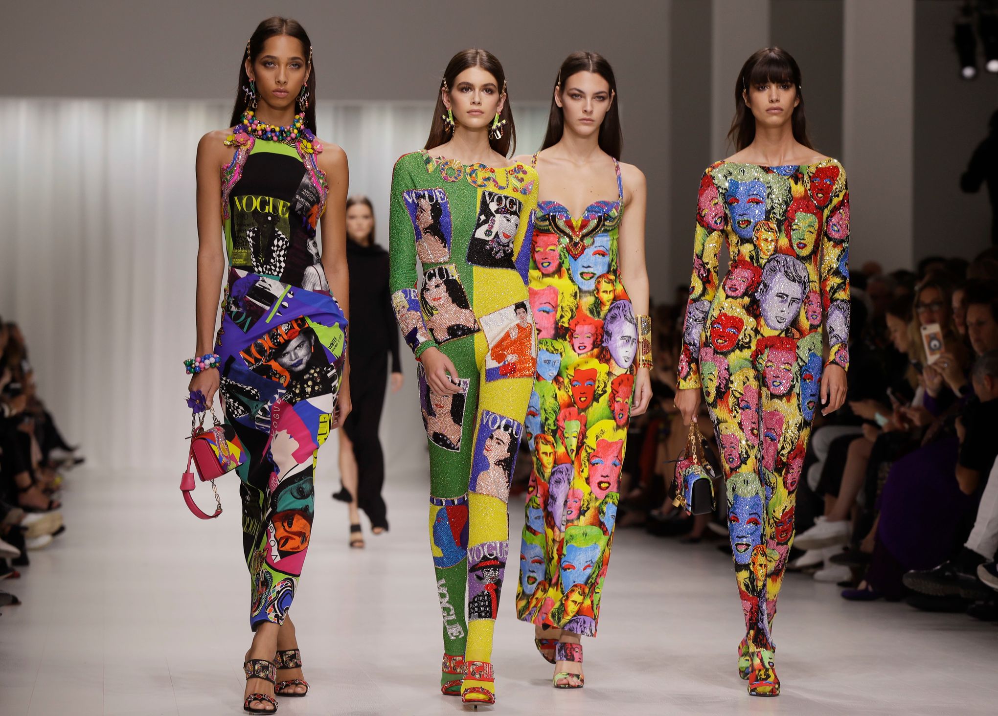 Donatella Versace opens Paris fashion week with sporty couture, Versace