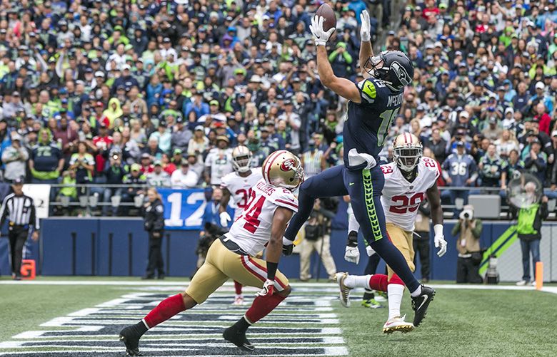 Dropped passes helped doom 49ers against Seahawks