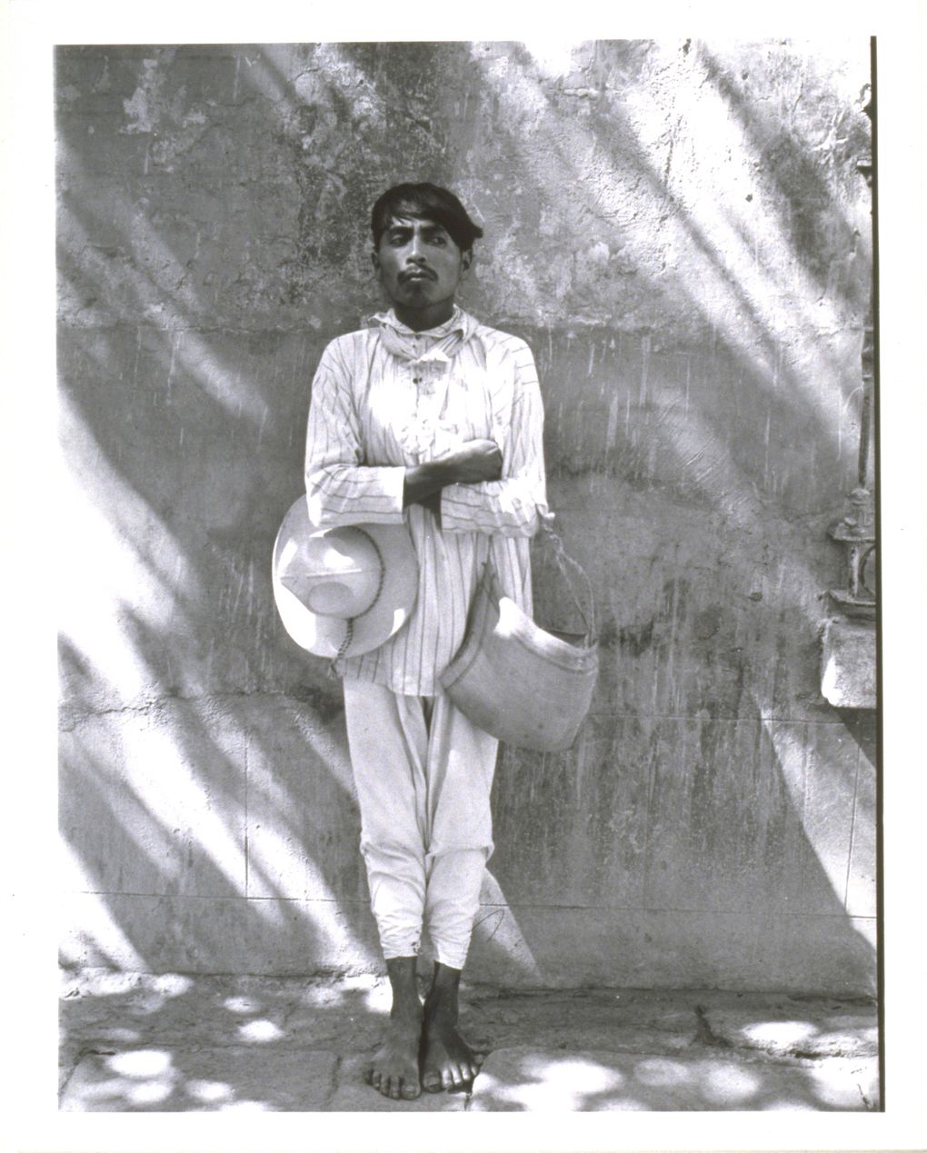 Manuel Álvarez Bravo’s “The Man from Papantia (Señor de Papantla),” showing at Frye Art Museum beginning Sept. 23.