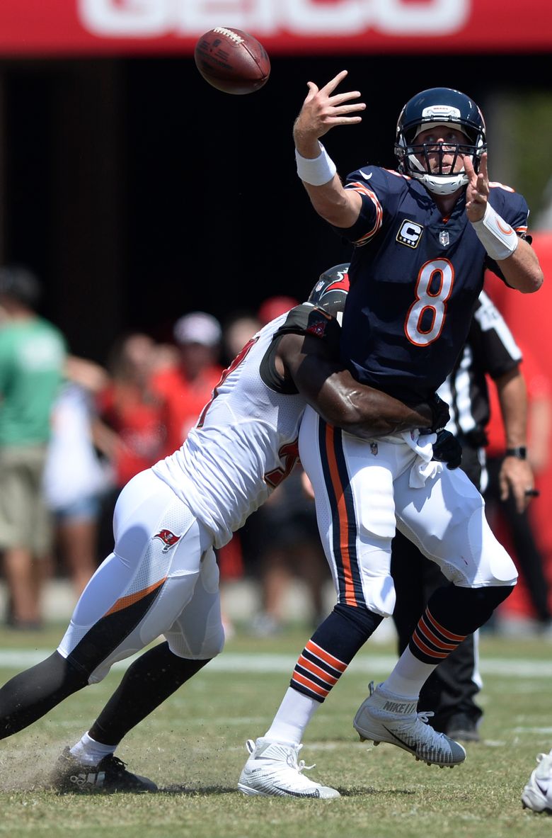 Bears' Glennon wants to beat his old team Sunday