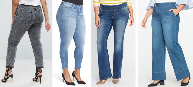 Women's Curvy High-Rise Skinny Jeans in Danny Wash
