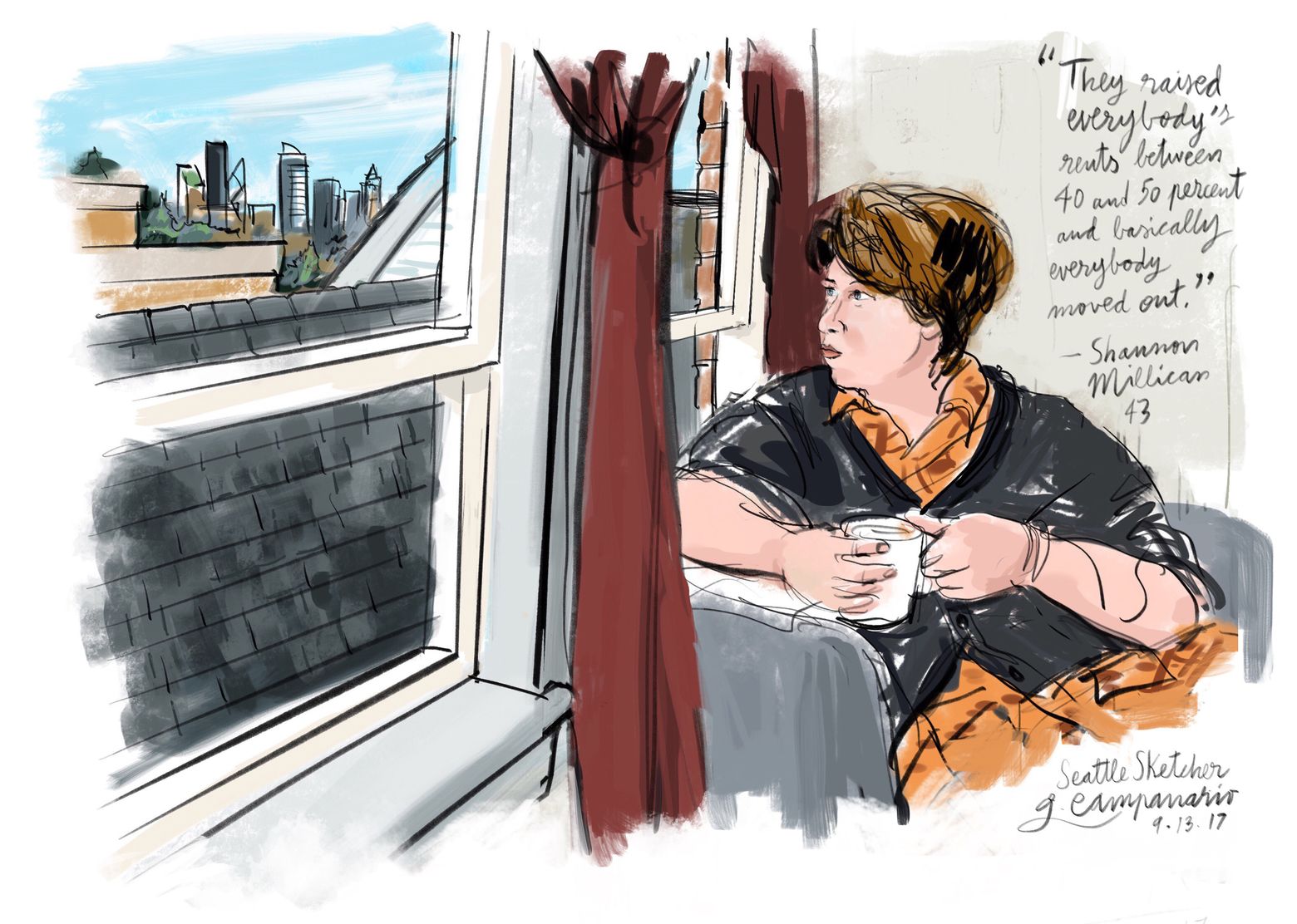 This Eastlake renter is paying a lot more money for a lot less space