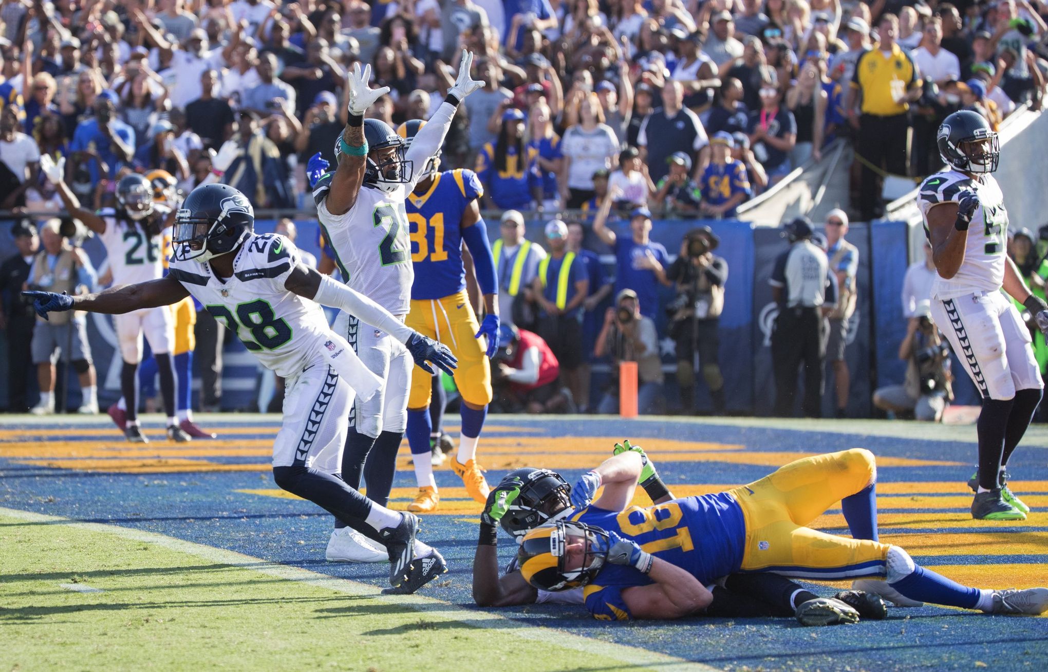 Rams' 26-17 victory over the Seattle Seahawks by the numbers - The San  Diego Union-Tribune