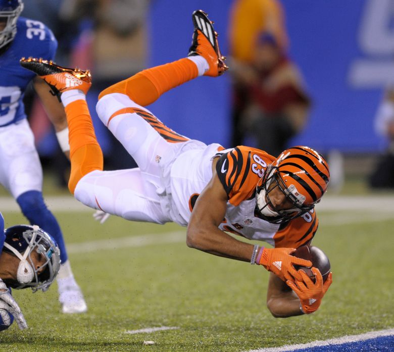 Cincinnati Bengals wide receiver Tyler Boyd (83) is seen during