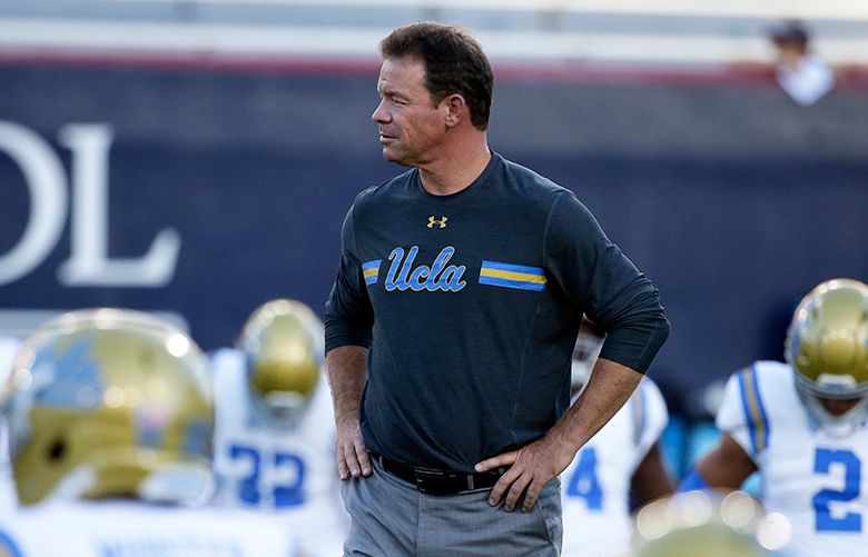 It's homecoming for Jim Mora, too, who makes his second trip back to Husky  Stadium with UCLA | The Seattle Times