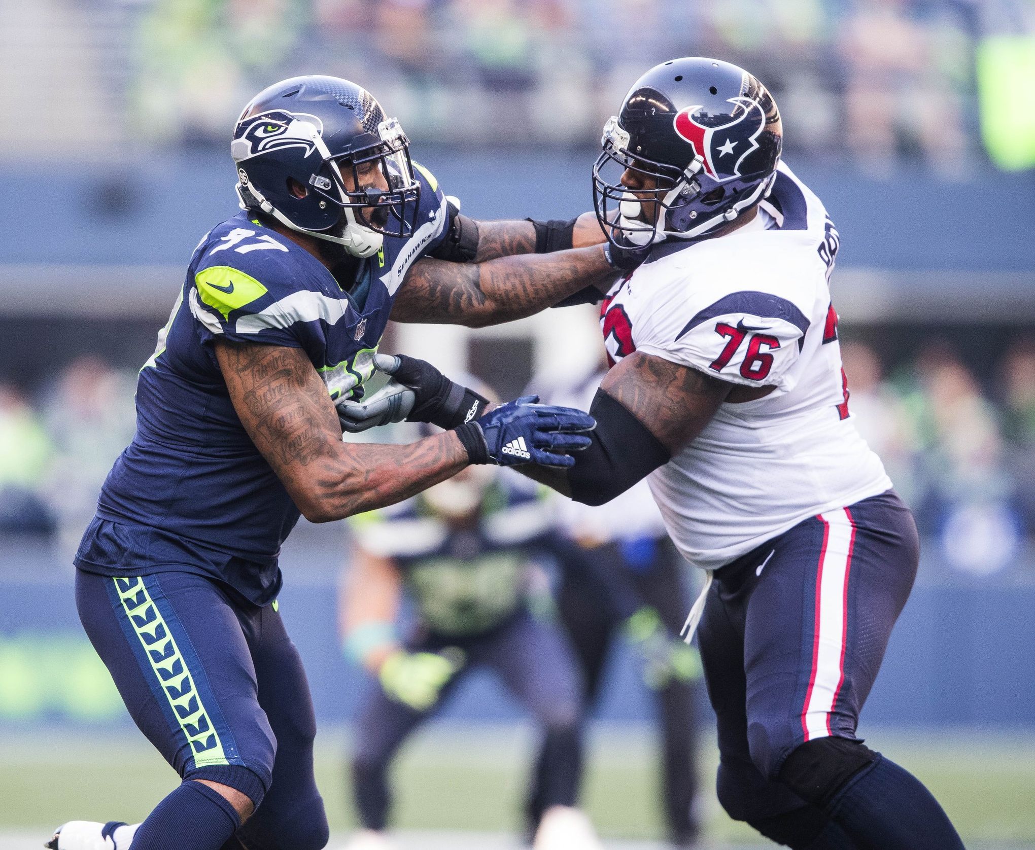 Seahawks Notebook: Duane Brown makes his Seattle debut