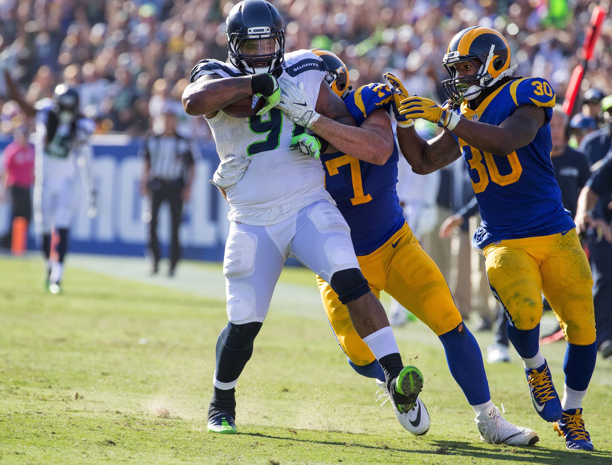 Seahawks elevate Teez Tabor, Jon Rhattigan from practice squad for