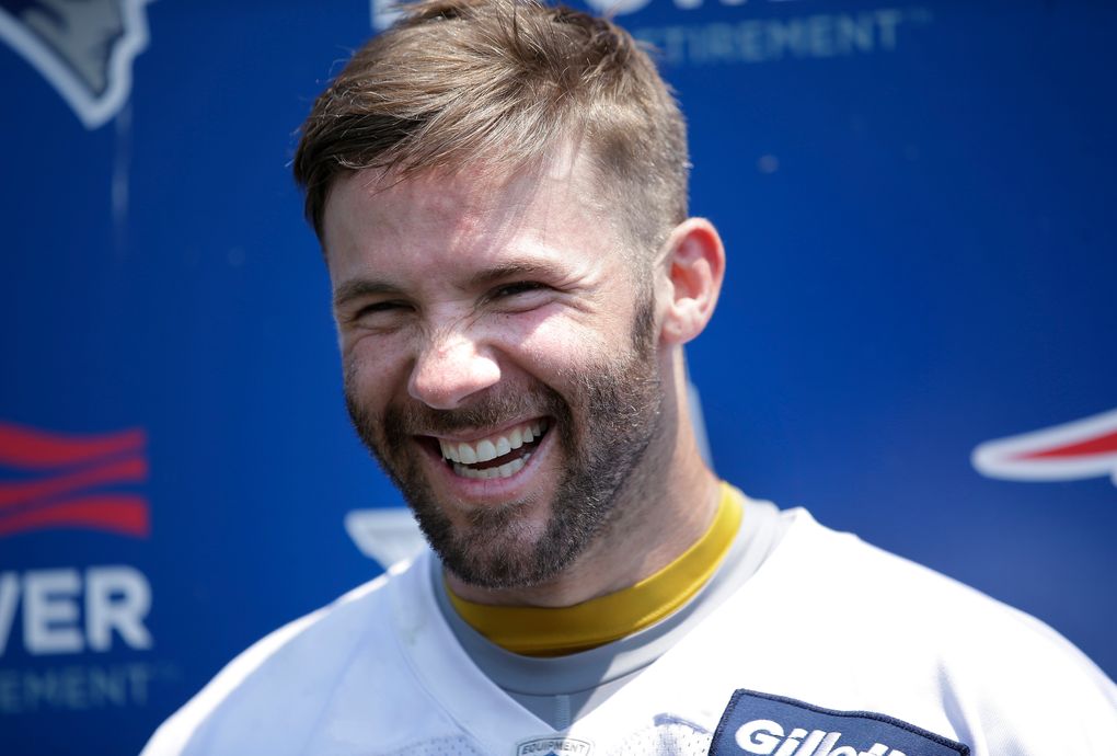 does julian edelman chew tobacco NFL star Julian Edelman to read from his new children's book